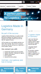 Mobile Screenshot of logistics-alliance-germany.com